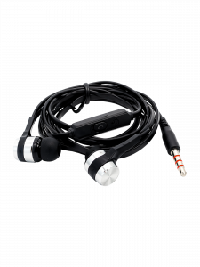 Орбита OT-ERG08 Черные наушники вакуум-гарнитура (3.5мм)